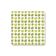 St Patrick S Day Background Symbols Square Magnet by Nexatart