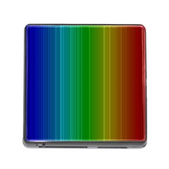 Spectrum Colours Colors Rainbow Memory Card Reader (square) by Nexatart