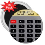 Calculator 3  Magnets (10 pack)  Front