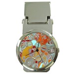 Liquid Bubbles Money Clip Watches Front