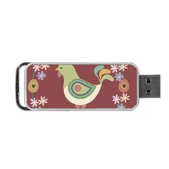 Easter Portable Usb Flash (one Side) by Valentinaart