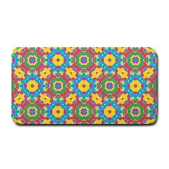 Geometric Multicolored Print Medium Bar Mats by dflcprints