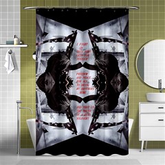 Army Brothers In Arms 3d Shower Curtain 48  X 72  (small) 