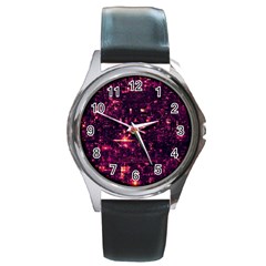 /r/place Round Metal Watch by rplace