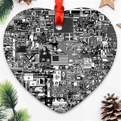 /r/place Retro Ornament (heart)