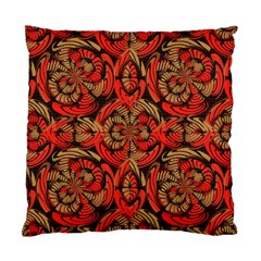 Red And Brown Pattern Standard Cushion Case (one Side) by linceazul