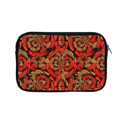 Red And Brown Pattern Apple Macbook Pro 13  Zipper Case