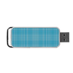 Plaid Design Portable Usb Flash (two Sides)