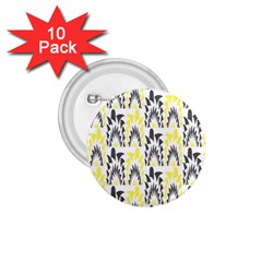 Tricolored Geometric Pattern 1 75  Buttons (10 Pack) by linceazul