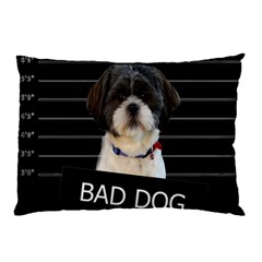 Bad Dog Pillow Case (two Sides) by Valentinaart