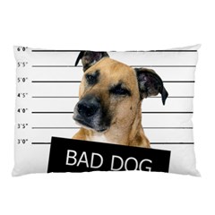 Bad Dog Pillow Case by Valentinaart