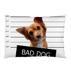 Bad Dog Pillow Case (two Sides) by Valentinaart