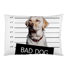 Bad Dog Pillow Case by Valentinaart