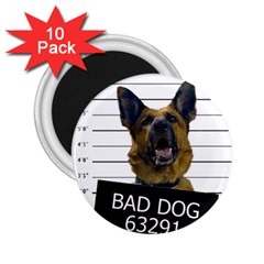 Bad Dog 2 25  Magnets (10 Pack)  by Valentinaart