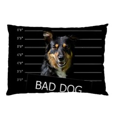 Bad Dog Pillow Case by Valentinaart