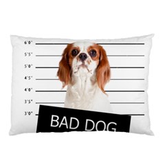 Bad Dog Pillow Case (two Sides) by Valentinaart