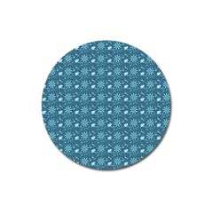 Seamless Floral Background  Magnet 3  (round) by TastefulDesigns