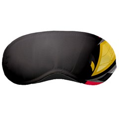 Hole Circle Line Red Yellow Black Gray Sleeping Masks by Mariart