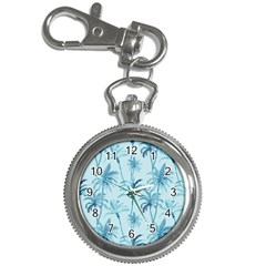 Watercolor Palms Pattern  Key Chain Watches