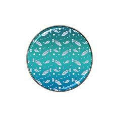 Under The Sea Paisley Hat Clip Ball Marker (10 Pack) by emilyzragz