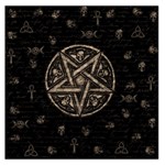 Witchcraft symbols  Large Satin Scarf (Square) Front