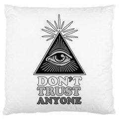 Illuminati Standard Flano Cushion Case (two Sides) by Valentinaart