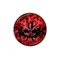 Scary Background Hat Clip Ball Marker (4 Pack) by dflcprints