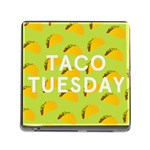 Bread Taco Tuesday Memory Card Reader (Square) Front