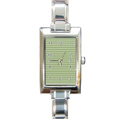 Lines Pattern Rectangle Italian Charm Watch by Valentinaart