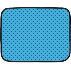 Dots Fleece Blanket (mini) by Valentinaart