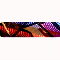 Graphic Shapes Experimental Rainbow Color Large Bar Mats by Mariart