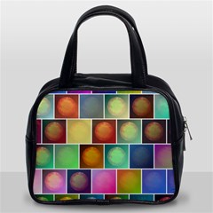 Multicolored Suns Classic Handbags (2 Sides) by linceazul