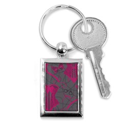 Pink Black Handcuffs Key Iron Love Grey Mask Sexy Key Chains (rectangle) 