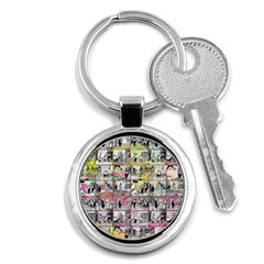 Comic Book  Key Chains (round)  by Valentinaart