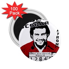 Pablo Escobar  2 25  Magnets (100 Pack)  by Valentinaart