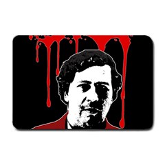 Pablo Escobar  Small Doormat  by Valentinaart