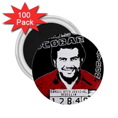 Pablo Escobar 2 25  Magnets (100 Pack)  by Valentinaart