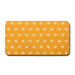 Yellow Stars Iso Line White Medium Bar Mats by Mariart