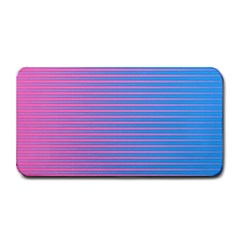 Turquoise Pink Stripe Light Blue Medium Bar Mats by Mariart