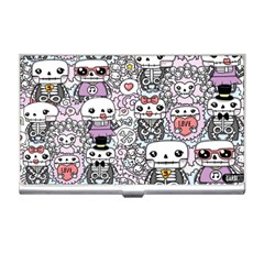 Kawaii Graffiti And Cute Doodles Business Card Holders by Nexatart