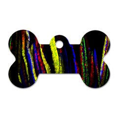 Multicolor Lineage Tracing Confetti Elegantly Illustrates Strength Combining Molecular Genetics Micr Dog Tag Bone (two Sides) by Mariart