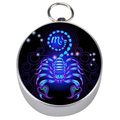 Sign Scorpio Zodiac Silver Compasses by Mariart