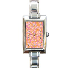 Abc Graffiti Rectangle Italian Charm Watch by Nexatart