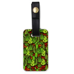 Cactus Luggage Tags (one Side)  by Valentinaart