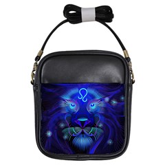 Sign Leo Zodiac Girls Sling Bags by Mariart