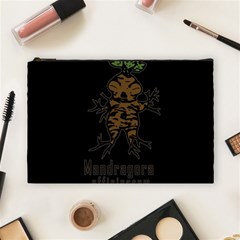 Mandrake Plant Cosmetic Bag (large)  by Valentinaart