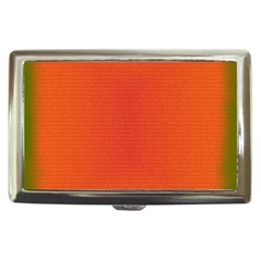 Scarlet Pimpernel Writing Orange Green Cigarette Money Cases by Mariart