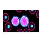 Cell Egg Circle Round Polka Red Purple Blue Light Black Magnet (Rectangular) Front