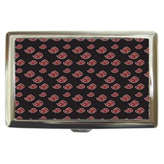 Cloud Red Brown Cigarette Money Cases by Mariart