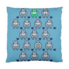 Funny Cow Pattern Standard Cushion Case (one Side) by Nexatart